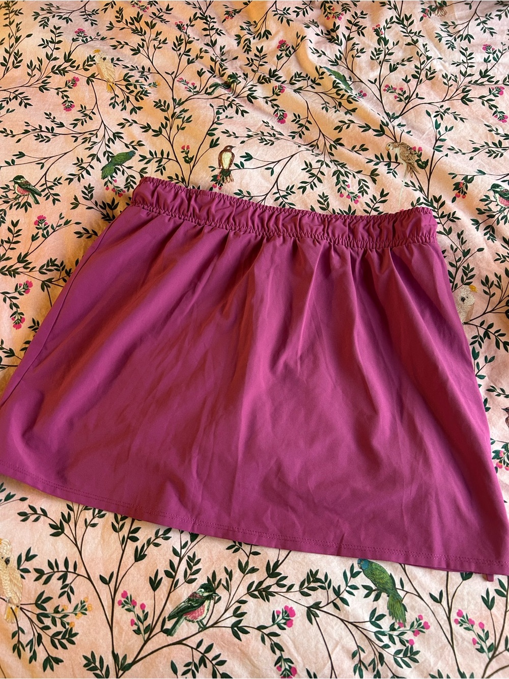 Sincerely Jules Magenta Skirt - Elastic Waist